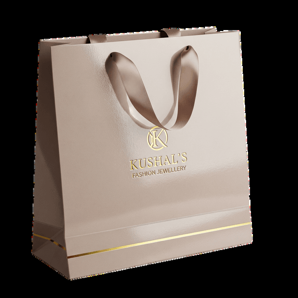 Ribbon Handle Jewellery Bag