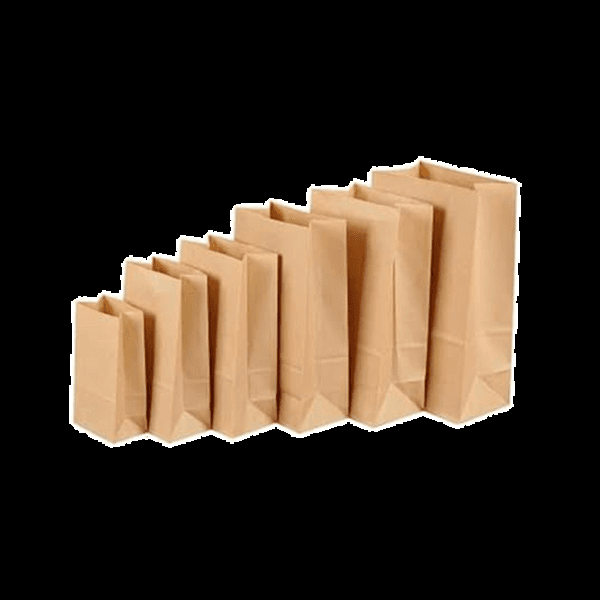 Kraft Food Bag (Without Handle)